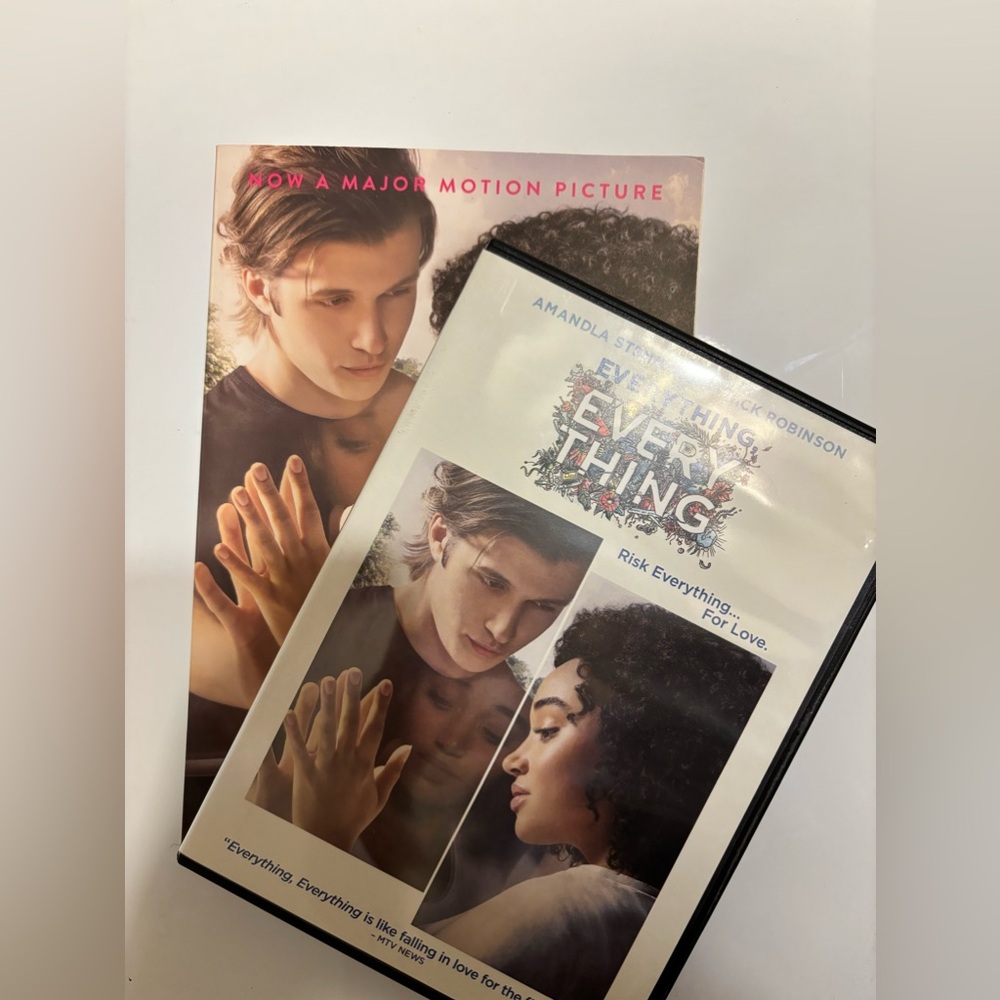 Everything everything dvd and book.